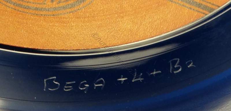 BEGA 4 1978 B Side Matrix.